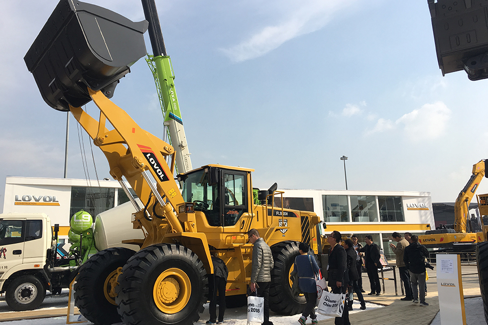 Bauma China 2016——雷沃重工股份有限公司展台风采