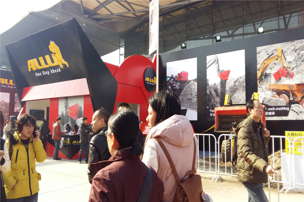 Bauma China 2016——芬兰阿陆有限公司展台风采