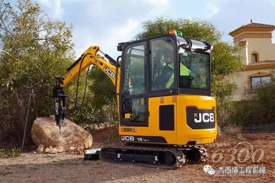 JCB发布15C-1微挖新品