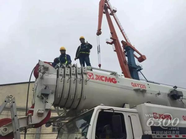 徐工集团援助阿塞拜疆巴库港口建设项目